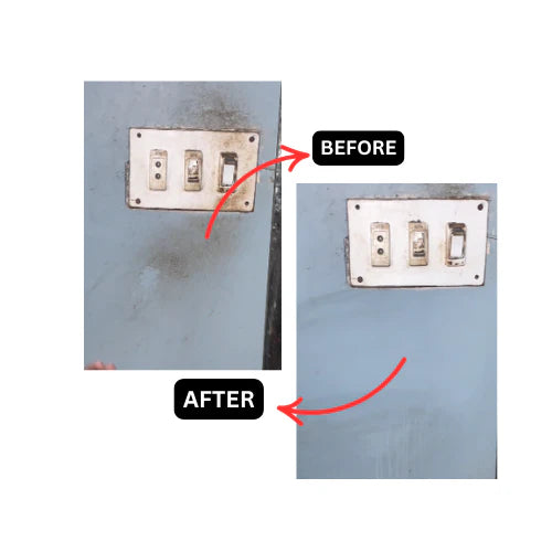 Spray cleaner for walls removing tough marks and fingerprints from painted surfaces