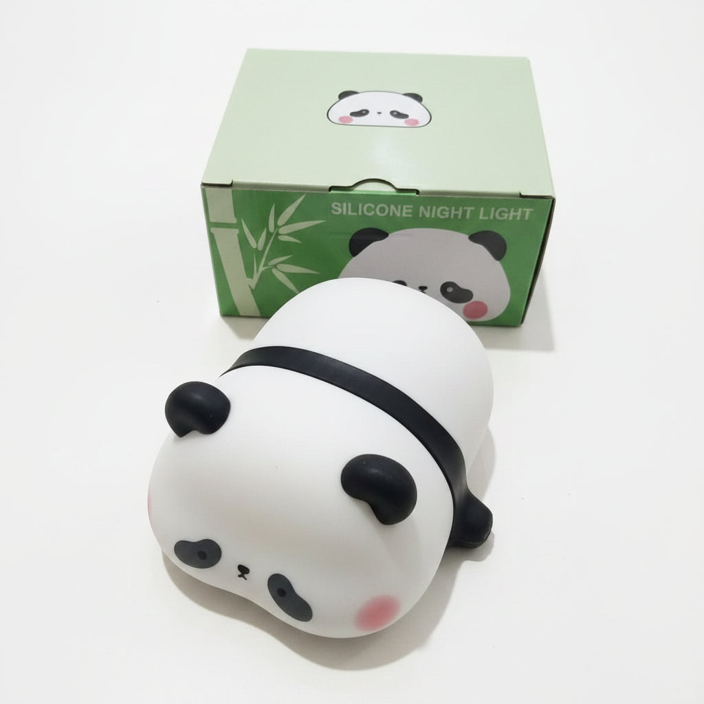 Rechargeable panda night light perfect for children bedroom and nursery