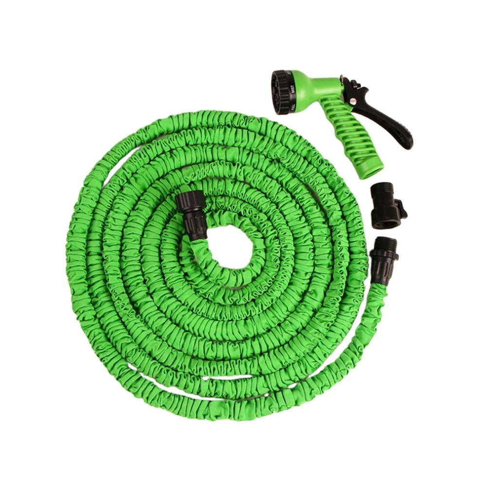 50 FT Hose Pipe Flexible Garden Water Pipe for Home Car Wash and Gardening