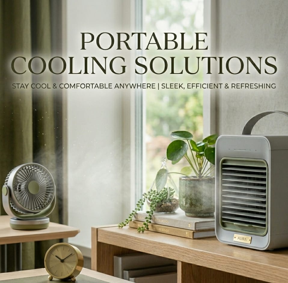 Rechargeable Mini Fans & Coolers in Pakistan