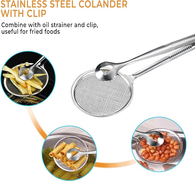 Multi functional frying tong clip for BBQ and kitchen cooking in Pakistan