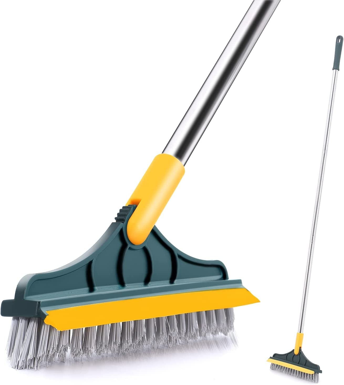 2 in 1 broom wiper cleaning floor tiles easily in Pakistan home