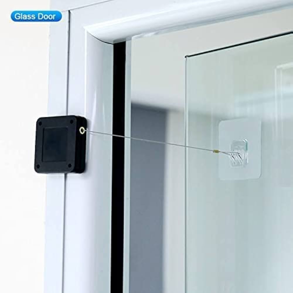 Self closing door closer preventing door slamming in Pakistani homes