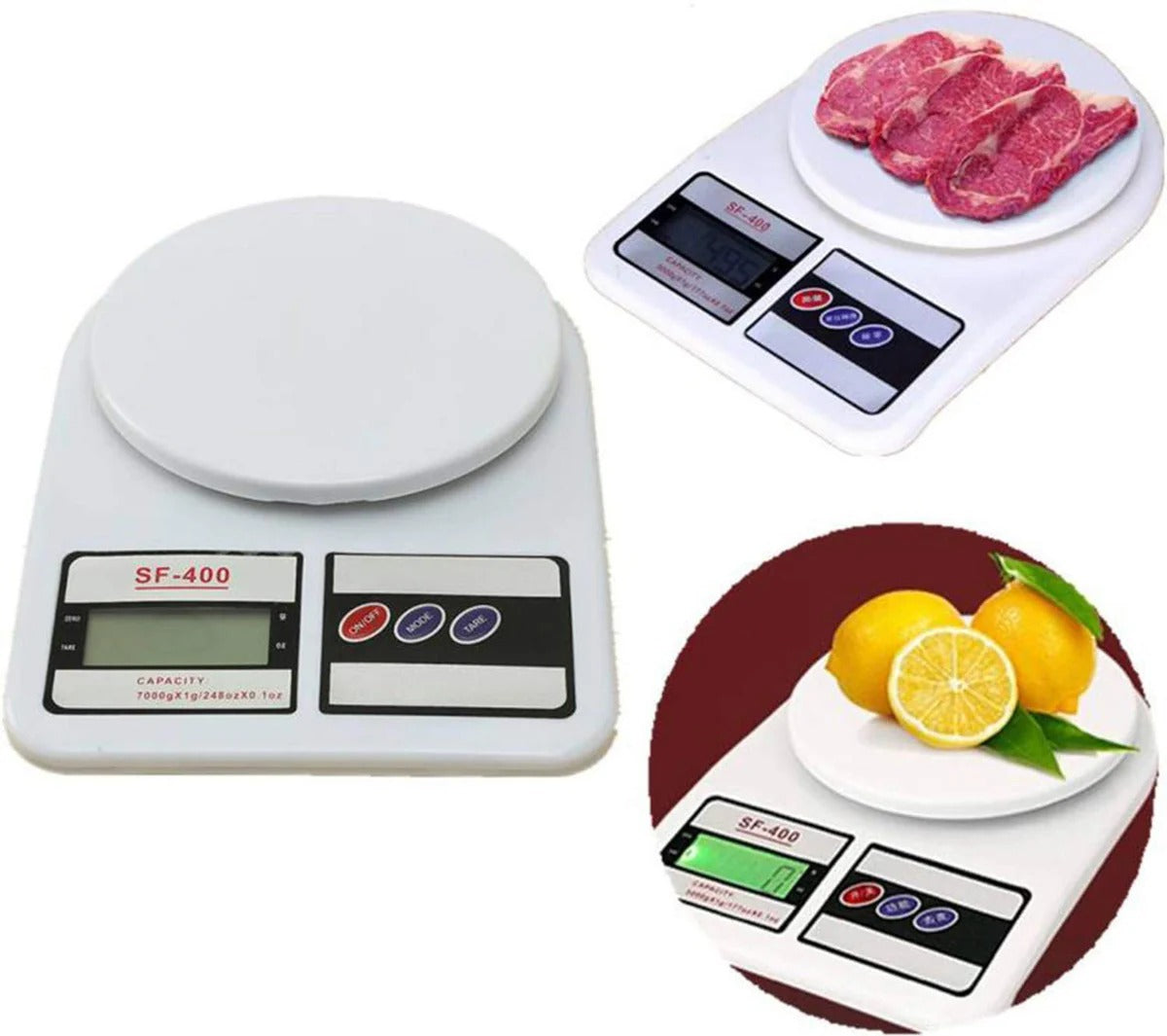 Portable kitchen weight machine for measuring ingredients easily at home