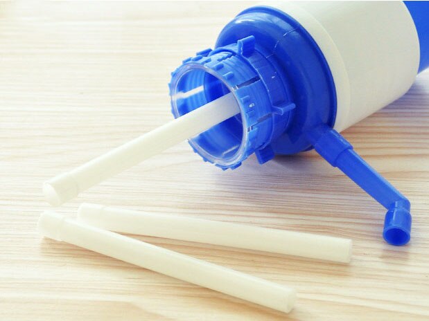 Portable manual water dispenser pump for home and office use