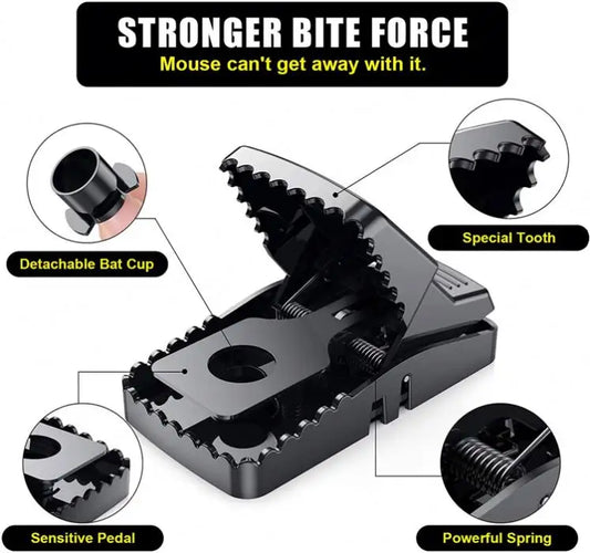 Heavy duty reusable rat trap for home use in Pakistan without poison or glue