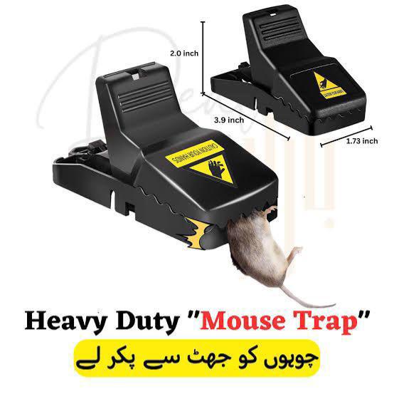 Durable plastic rat catcher easy to use and clean for Pakistani homes