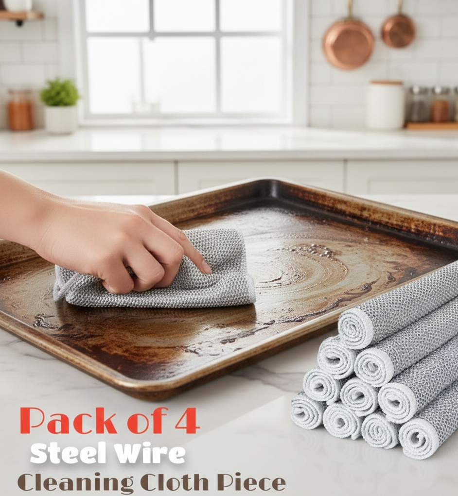 Heavy duty steel scrubber for pots pans and kitchen cleaning Pakistan