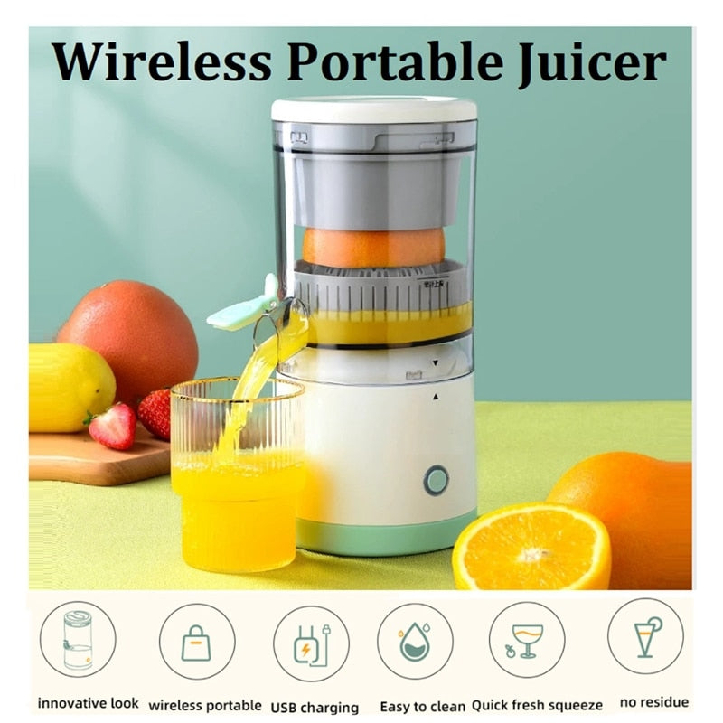 Rechargeable automatic lemon juicer machine easy to use and clean