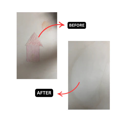 Powerful wall cleaner spray for removing dirt stains and marks without damage