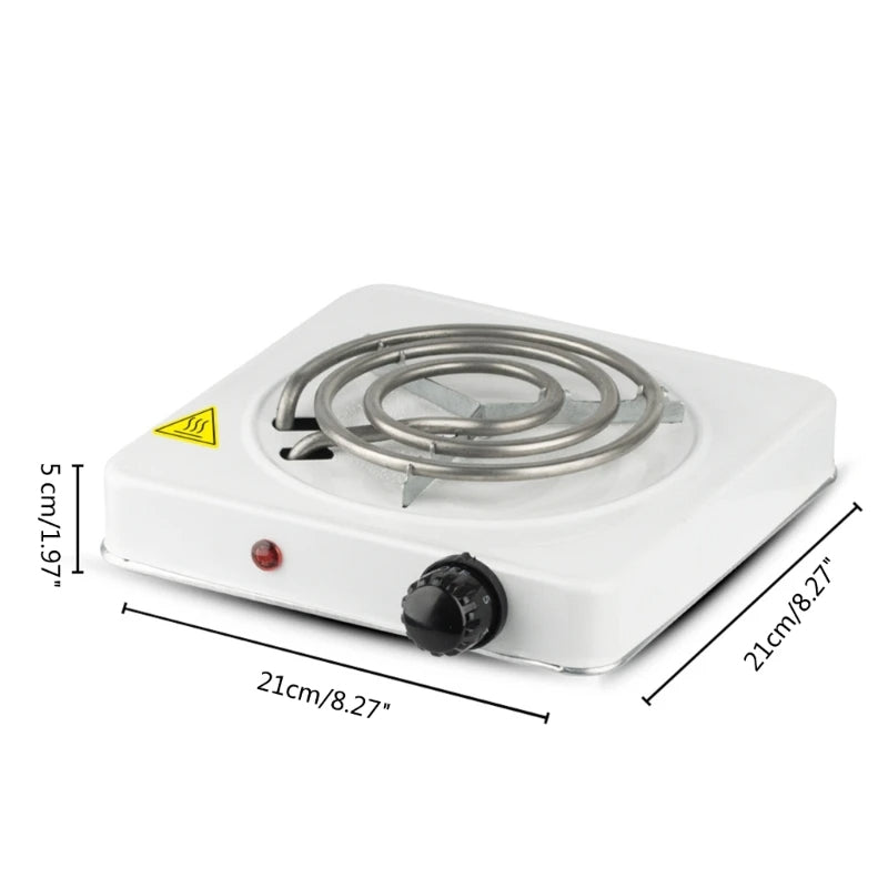 Portable electric coil stove used for quick cooking in small kitchens Pakistan