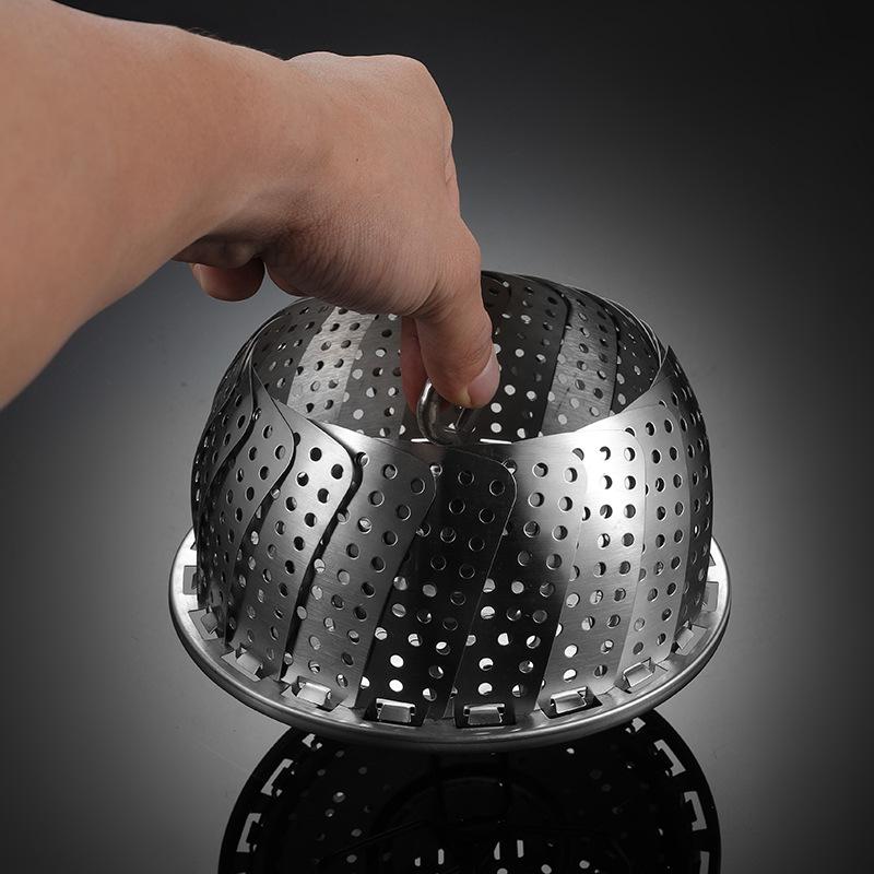 Metal steamer basket 