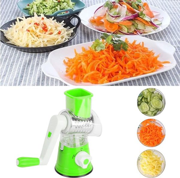 Compact kitchen gadget for fast vegetable slicing and shredding in Pakistan