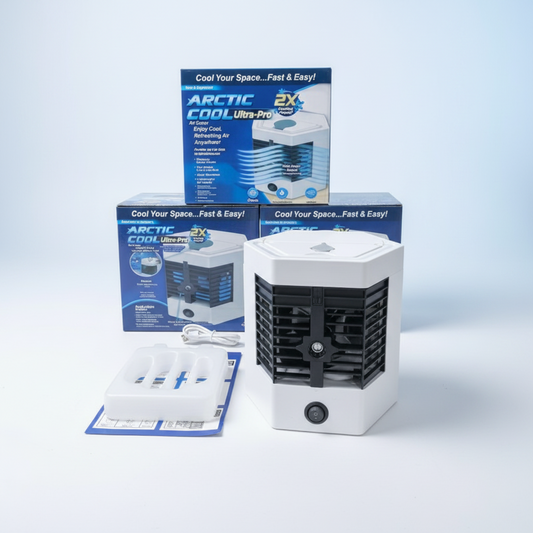 Arctic air ultra mini cooler with LED light and humidifier function Pakistan