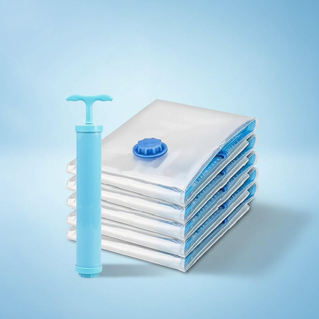 Space saving clothes storage bags for seasonal clothes in Pakistan homes