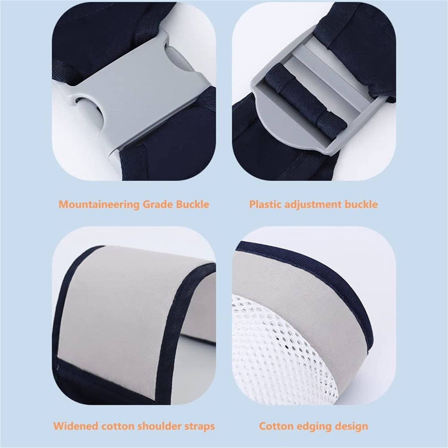 Lightweight baby carrier sling for toddlers and newborn babies