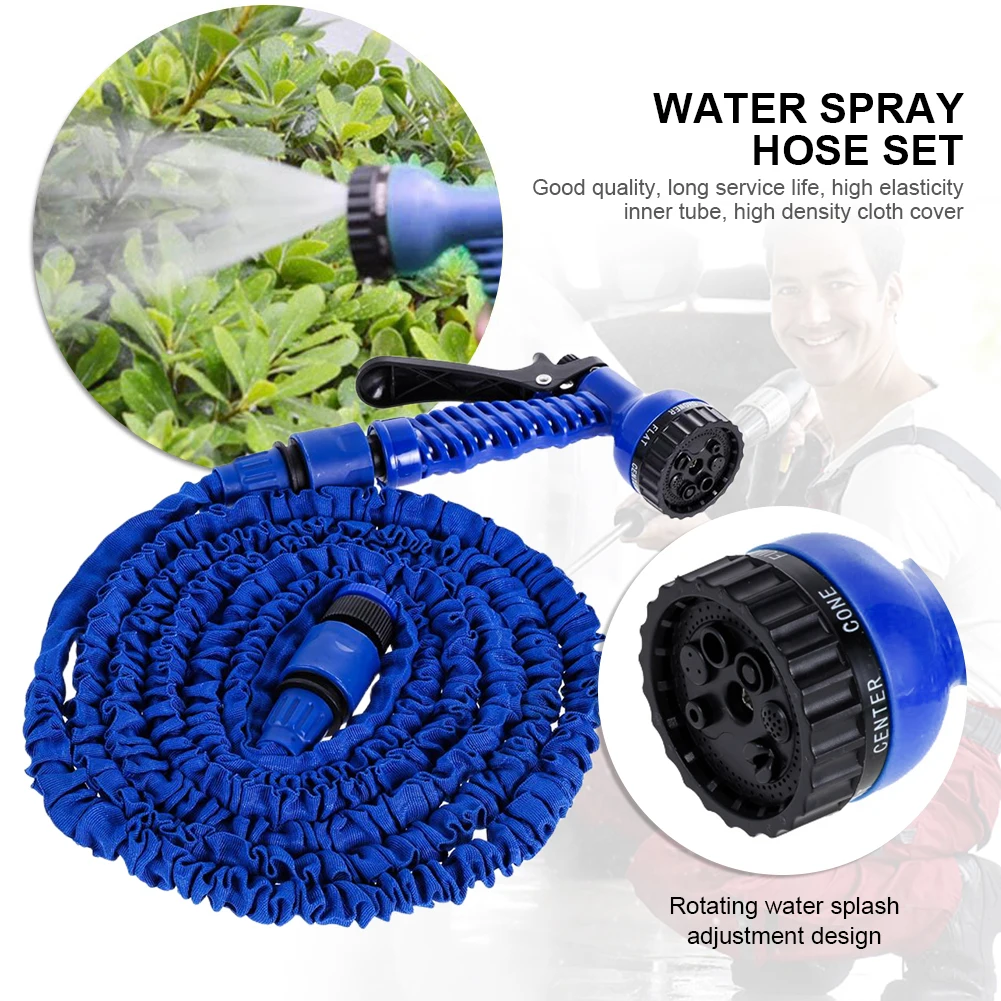 50 ft flexible garden hose pipe for car wash and home use in Pakistan