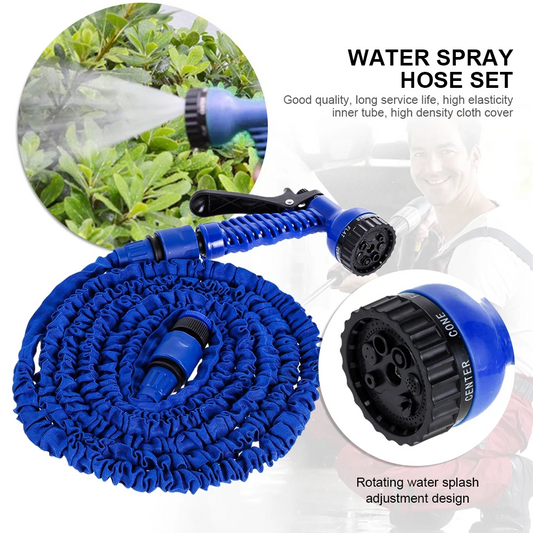 50 ft flexible garden hose pipe for car wash and home use in Pakistan