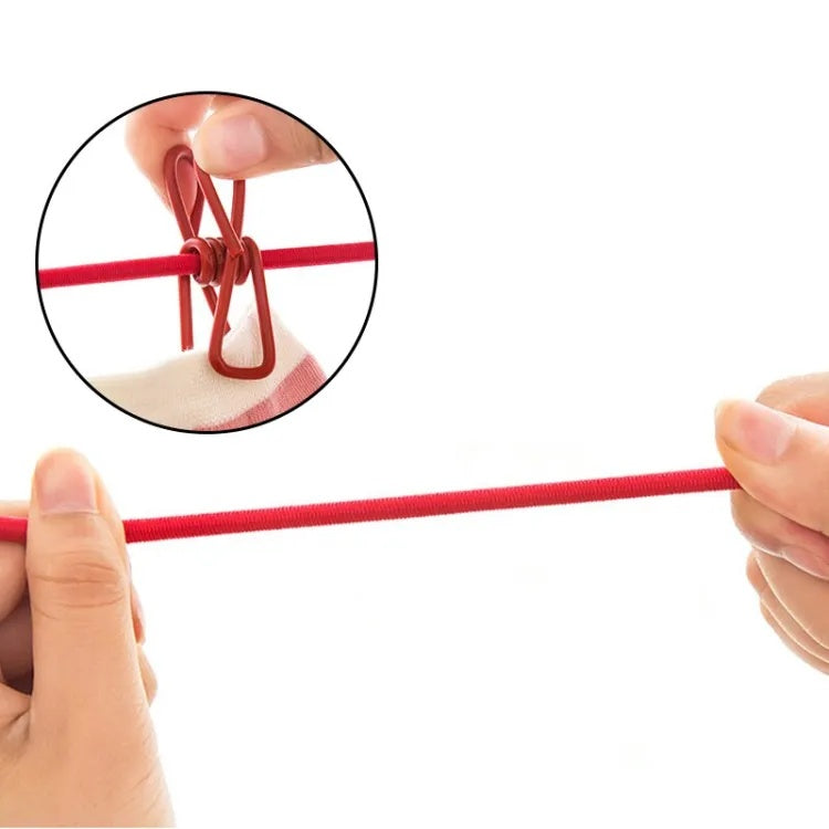 Windproof elastic clothesline holding clothes securely in outdoor conditions Pakistan