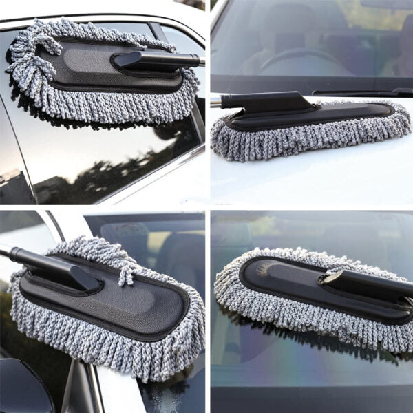 Scratch free microfiber car duster for safe vehicle cleaning at home Pakistan