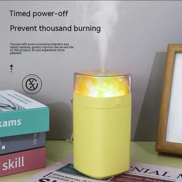 Portable flower air humidifier adding moisture and fragrance in Pakistani homes
