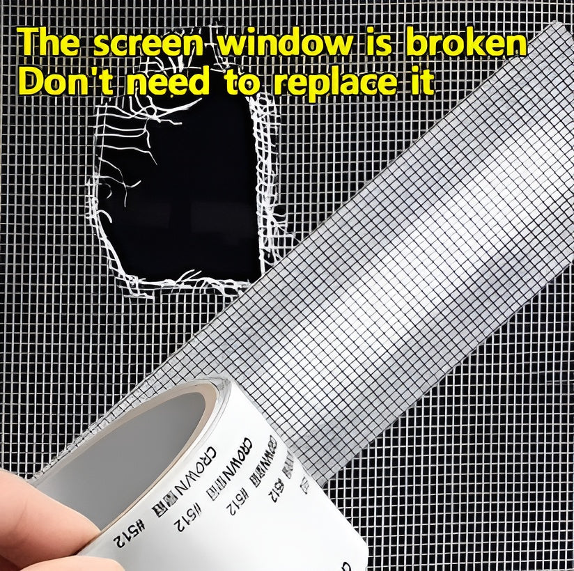 Easy to use mesh repair tape fixing mosquito net damage quickly and neatly