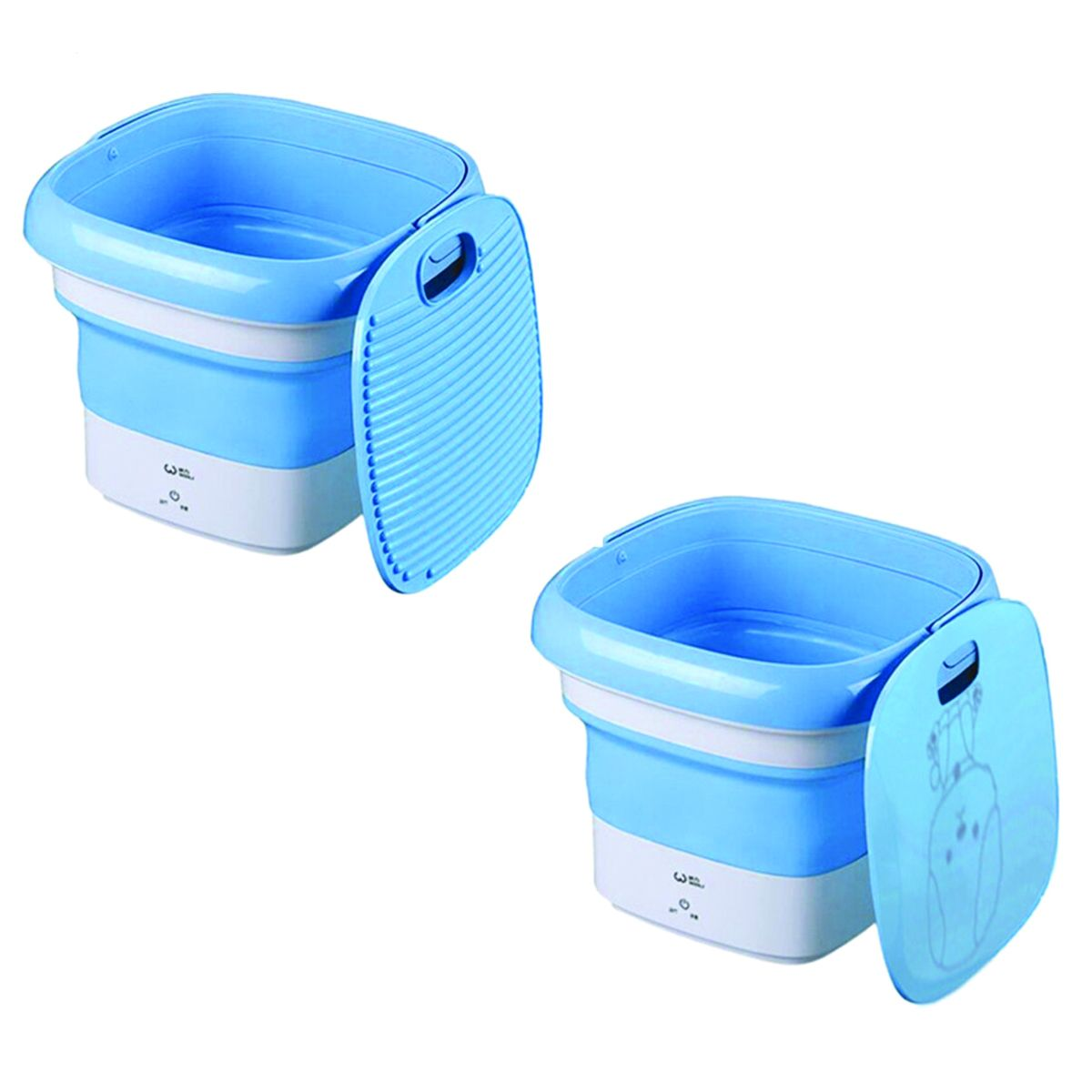 Mini washing machine washing clothes easily in compact home space Pakistan