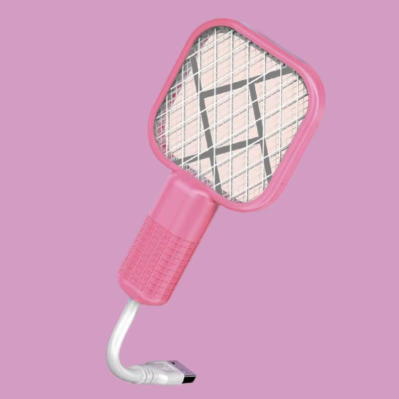 Mini Mosquito Zapper Electric USB Rechargeable Portable Mosquito Killer Racket