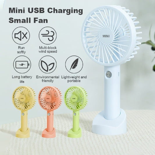 Mini USB fan for office desk cooling lightweight and easy to carry