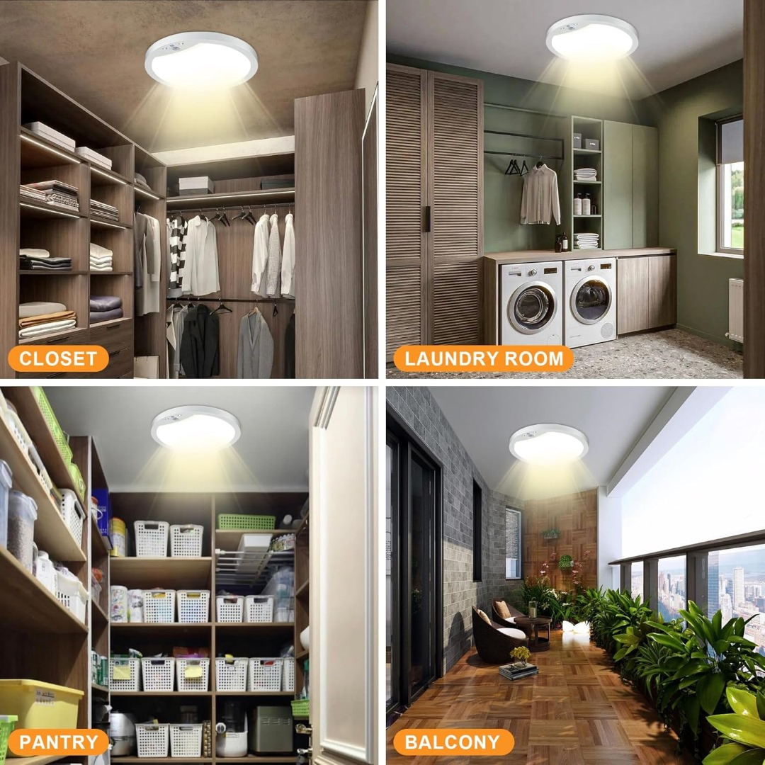 Wireless PIR sensor night light for bedroom and hallway lighting in Pakistan homes