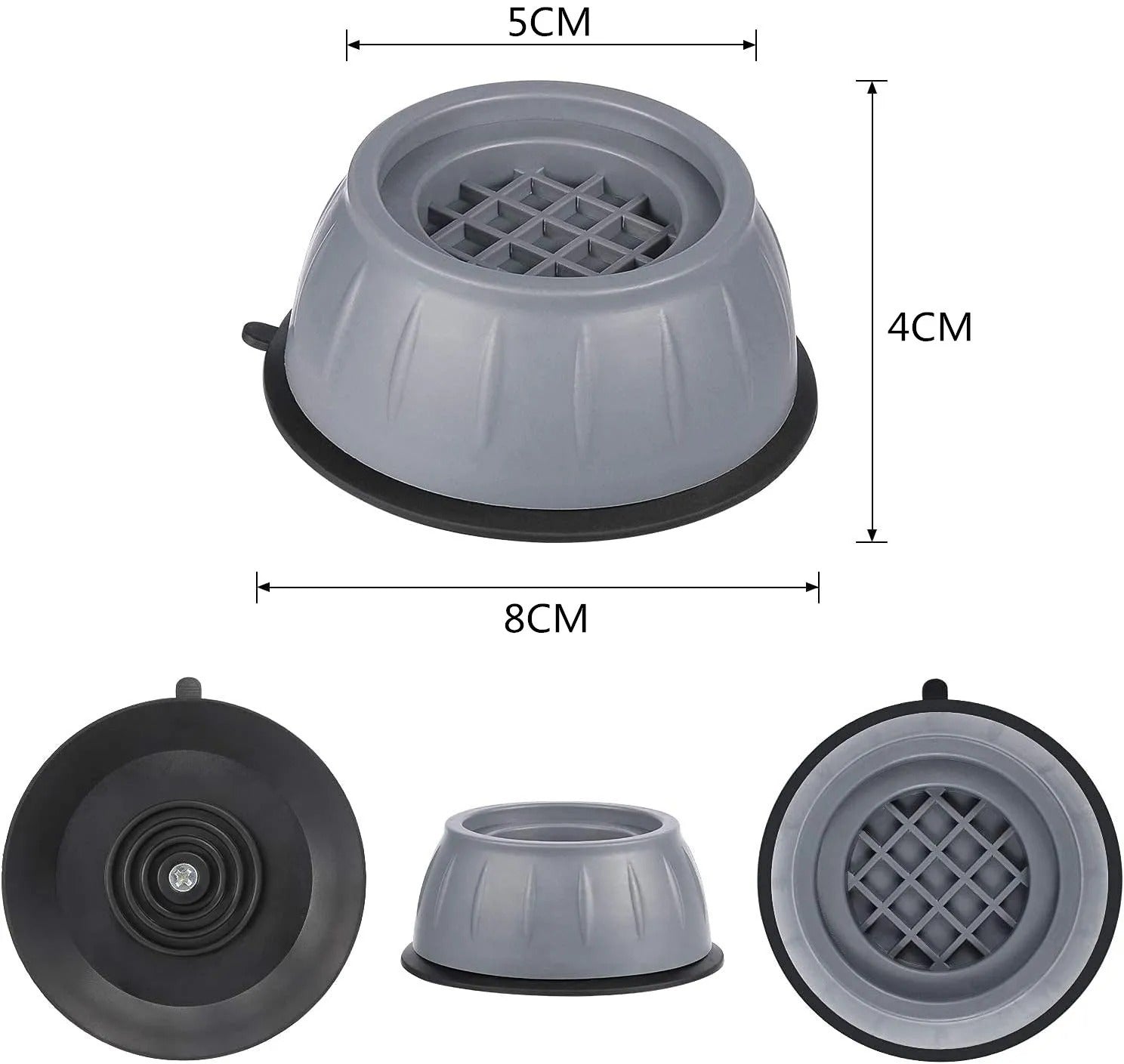 Heavy duty anti vibration pads for washer for noise reduction and floor protection