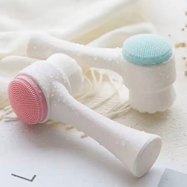 Soft facial cleansing brush for deep skin cleaning and glowing skin in Pakistan