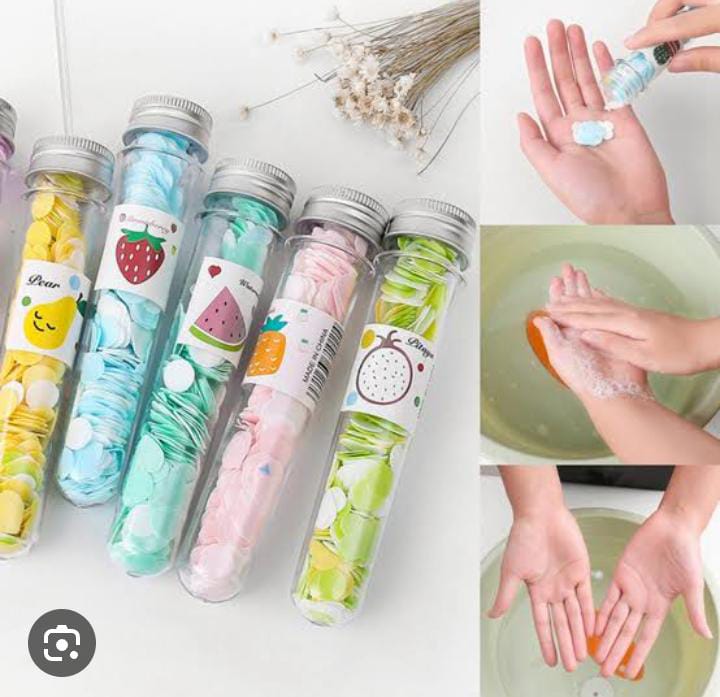 Lightweight portable soap sheets for clean hands anywhere in Pakistan