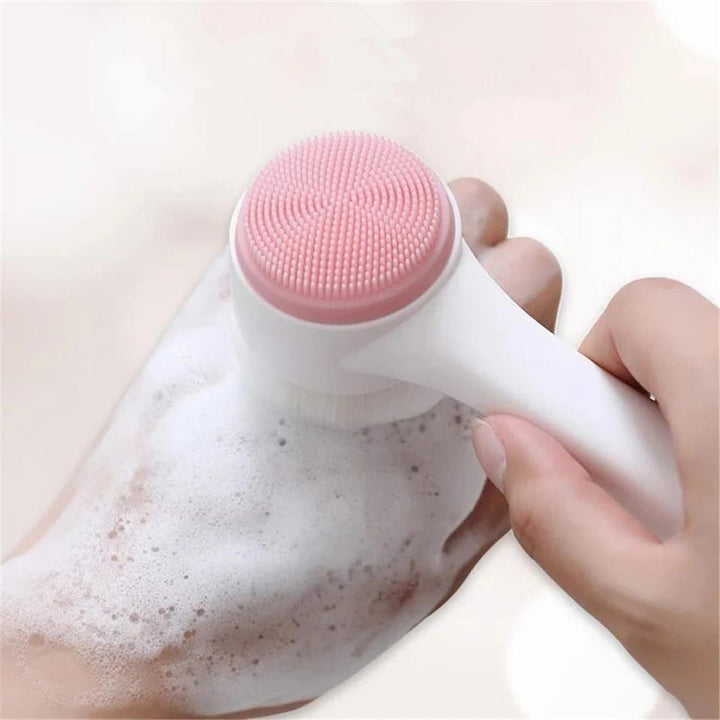 Facial Cleaning Brush Soft Face Cleansing Brush for Deep Skin Cleaning and Exfoliation