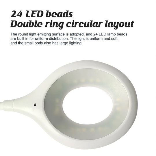 Clap sensor LED light automatically lighting up dark room at home