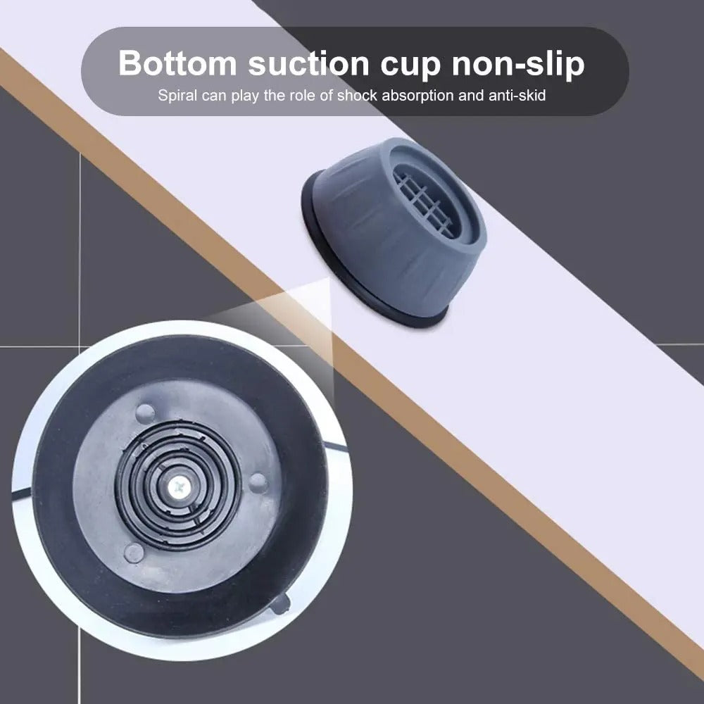 Rubber pads for washing machine base preventing vibration on tile floor Pakistan