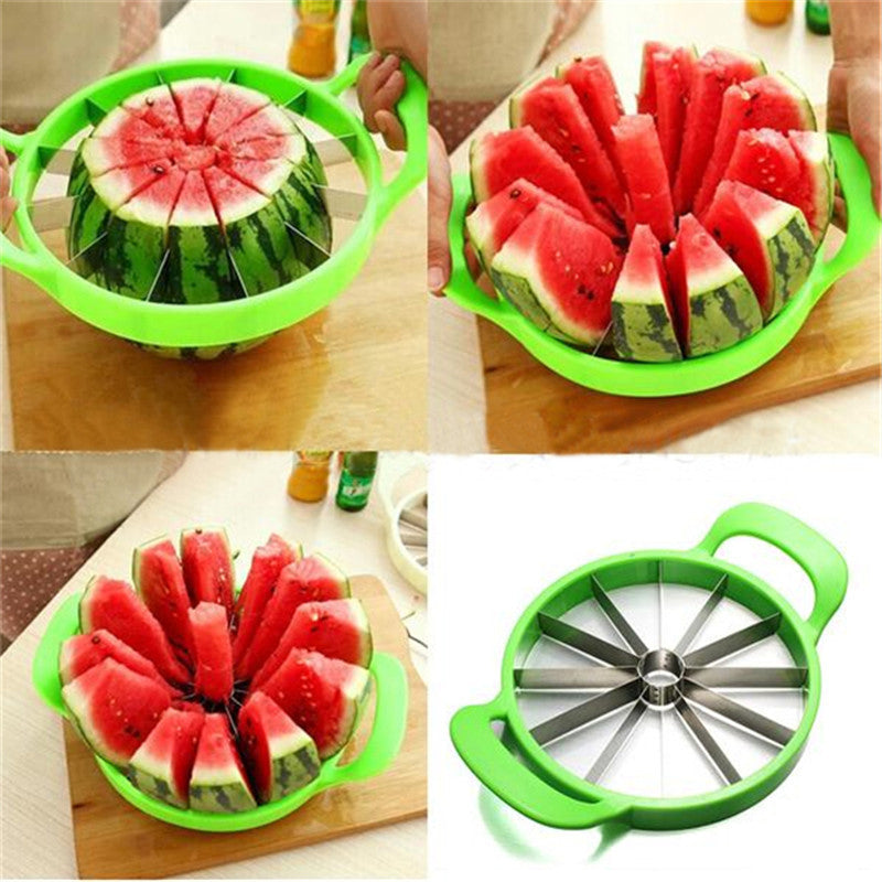 Easy to use watermelon cutter for home kitchen use in Pakistan